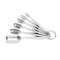 Bklyn Steel Co. 6pc Stainless Steel Measuring Spoons 52168 - alternate 2